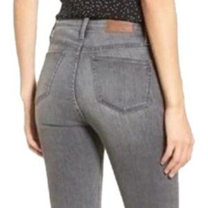Madewell Skinny Skinny Grey Ankle Jeans 24